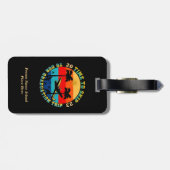 Afstudeerder Afstuderen Hogere klasse Trip 2023 pe Bagagelabel (Achterkant horizontaal)