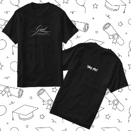 Afstudeerder Afstuderen T-shirt