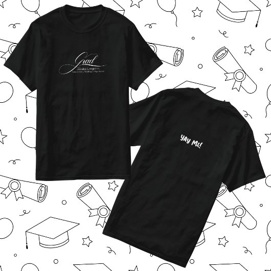 Afstudeerder Afstuderen T-shirt