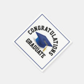 Afstudeerder Bash Essentials: vieren in stijl! Servet (Hoek)