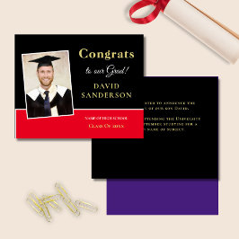 Afstudeerder begrotingsicongraties Foto zwart-wit 