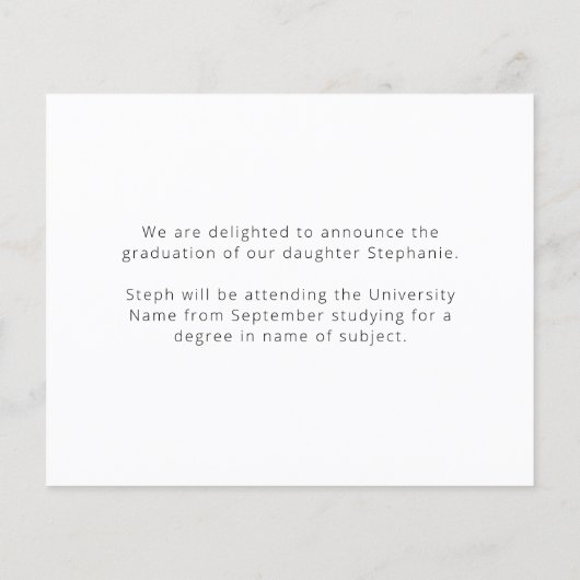 Afstudeerder bekendmaking begroting 2 foto's 2022 (Achterkant)