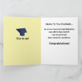 Afstudeerder Blauwe Afstuderen auto van de Afrikaa Kaart (Binnen)