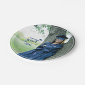 Afstudeerder Borden voor Afstuderen fotopapier Papieren Bordje (Gekanteld)