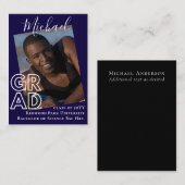 AFSTUDEERDER BUDGET PHOTO Aankondiging Hartelijk d (Voorkant / Achterkant)