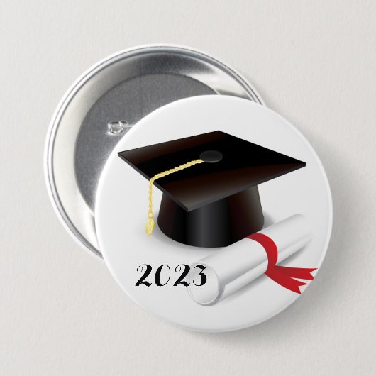 Afstudeerder Button Pin (Voorkant /achterkant)