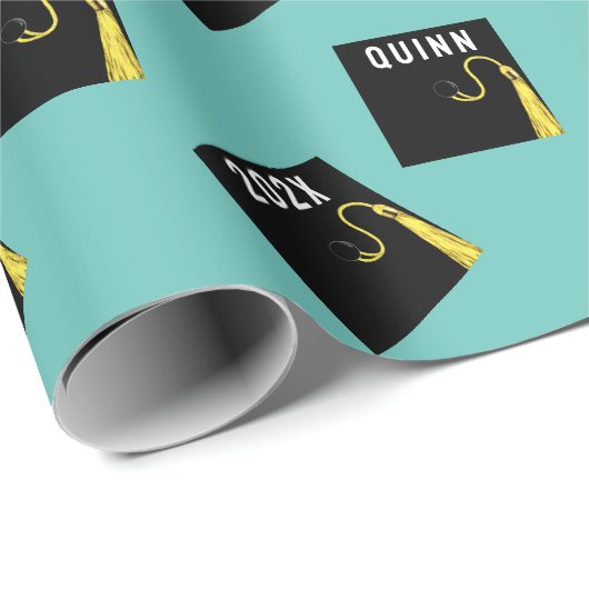 Afstudeerder cadeau 2025 cadeaupapier (Rol Hoek)
