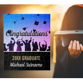 Afstudeerder cadeau! Populair Afstuderen Puzzle Legpuzzel