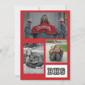 Afstudeerder Card 5x7 Cecily Kaart (Achterkant)