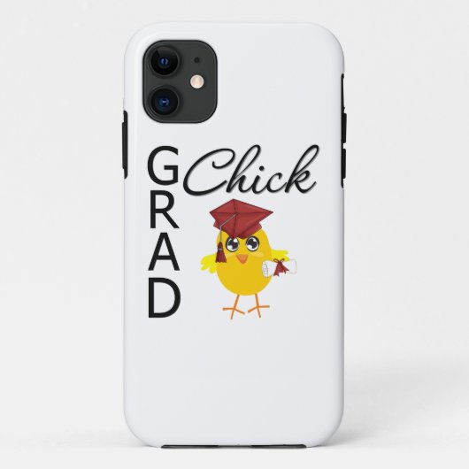 Afstudeerder Chick Case-Mate iPhone Case (Achterkant)