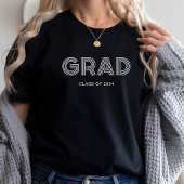 Afstudeerder | Cool Disco Style Tekst voor de Afst T-shirt