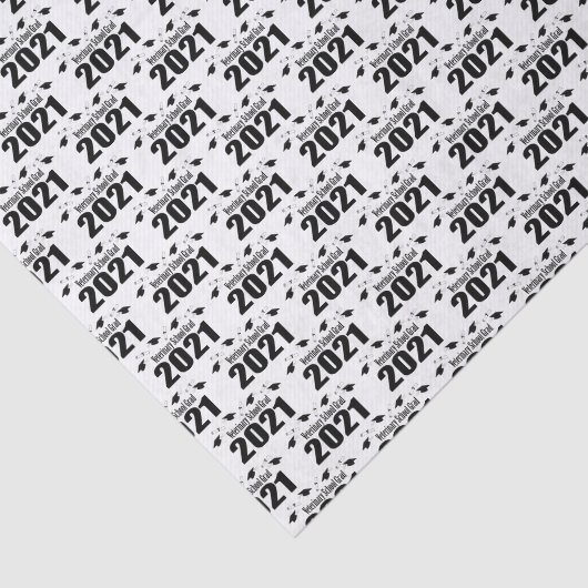 Afstudeerder diergeneeskunde 2021 Weefselpapier (z Tissuepapier (Detail)