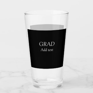Afstudeerder eenvoudige minimalistische afstuderen glas
