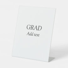 Afstudeerder eenvoudige minimalistische afstuderen