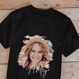 Afstudeerder eenvoudige moderne coole typografie n t-shirt