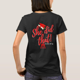 Afstudeerder en boujee| Dat heeft ze gedaan Red He T-shirt
