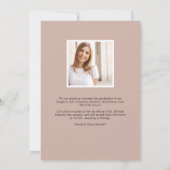 Afstudeerder | Foto-Afstuderen Aankondiging (Achterkant)