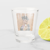 Afstudeerder Foto Afstuderen Shot Glas (Achterkant)