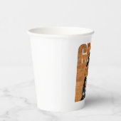 Afstudeerder Foto Afstuderen Wit Papieren Bekers (Rechts)