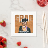 Afstudeerder Foto Wit Afstuderen Servet (Insitu)