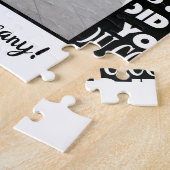 Afstudeerder gecomprimeerd foto legpuzzel (Zijkant)