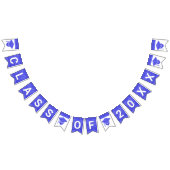 Afstudeerder Glam Navy Pet Simple Class of Plus Ye Vlaggetjes (Alle)