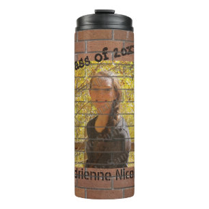 Afstudeerder Graffiti Foto van Bricks Thermosbeker