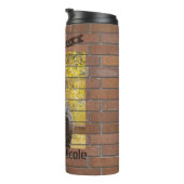 Afstudeerder Graffiti Foto van Bricks Thermosbeker (Geroteerd rechts)