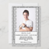 AFSTUDEERDER GREY STARS | AFSTUDEERPARTIJ KAART (Voorkant)