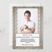 AFSTUDEERDER GREY STARS | AFSTUDEERPARTIJ KAART (Voorkant)