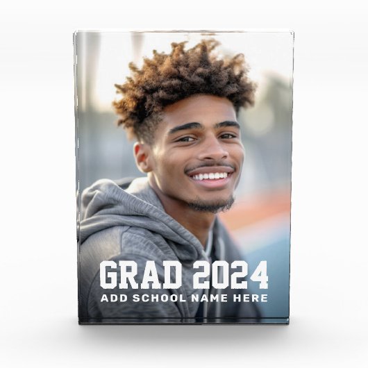 Afstudeerder jaar school of naam afstuderen fotoho fotoblokken (Voorkant)