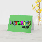Afstudeerder Kaart (Gele Bloem)