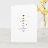 afstudeerder kaart (Gele Bloem)