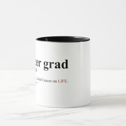 Afstudeerder kankerdefinitie Mok (Midden)