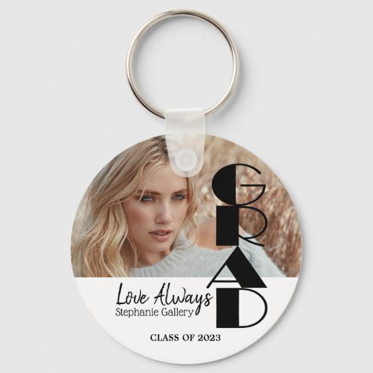 Afstudeerder - Klasse 20XX - DIY-foto Sleutelhanger (Voorkant)