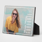 Afstudeerder Klasse Foto Easel Plaque Fotoplaat (Zijkant)