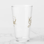 Afstudeerder klasse van 2024 gouden aangepaste scr glas (Links)