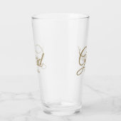 Afstudeerder klasse van 2024 gouden aangepaste scr glas (Rechts)