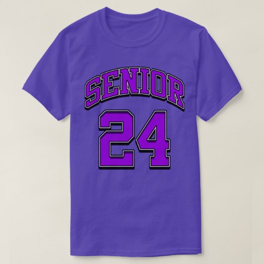Afstudeerder Klasse van 2024 T-shirt (Design voorkant)