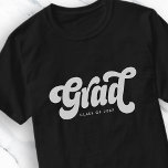 Afstudeerder Klasse van 20XX Retro  Eenvoudig T-shirt<br><div class="desc">Dit eenvoudige en klassieke ontwerp is samengesteld uit serieuze typografie.</div>