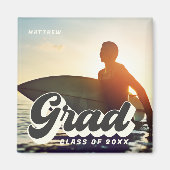 Afstudeerder klasse van 20XX retro eenvoudige fot Magneet (Voorkant)