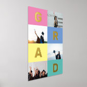 AFSTUDEERDER KLEURBLOKKEN MULTI Foto afstuderen Folie Afdrukken (Laagn)