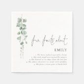 Afstudeerder Leuke Feiten Eucalyptus Script 2024 A Servet (Voorkant)