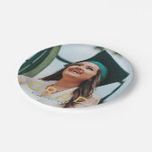 Afstudeerder Modern Gold Persoonlijk Foto Afstuder Papieren Bordje (Gekanteld)