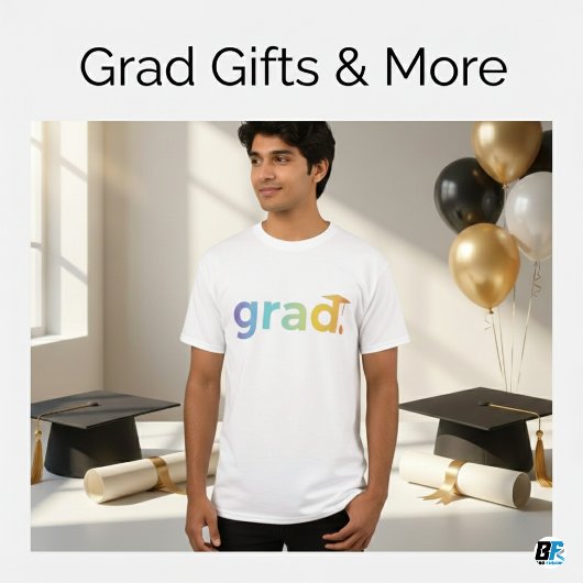Afstudeerder Modern Trendy Afstuderen Gepersonalis T-shirt