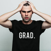 Afstudeerder Modern Trendy Afstuderen Gepersonalis T-shirt