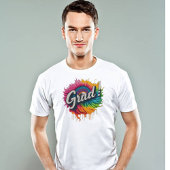 Afstudeerder Modern Trendy Afstuderen Gepersonalis T-shirt