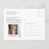 Afstudeerder Multi Photo Moderne Afstuderen Hartel Briefkaart (Achterkant)