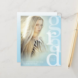 AFSTUDEERDER Overlay Budget Blauw Afstuderen Aanko