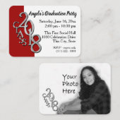 Afstudeerder partij foto invoegen Kaart (Voorkant / Achterkant)